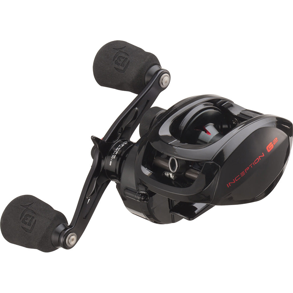 13 Fishing Inception G2 Baitcast Reel - 6.6:1 - RH [ING2-6.6-RH]-Reel-13 Fishing-Tackle World