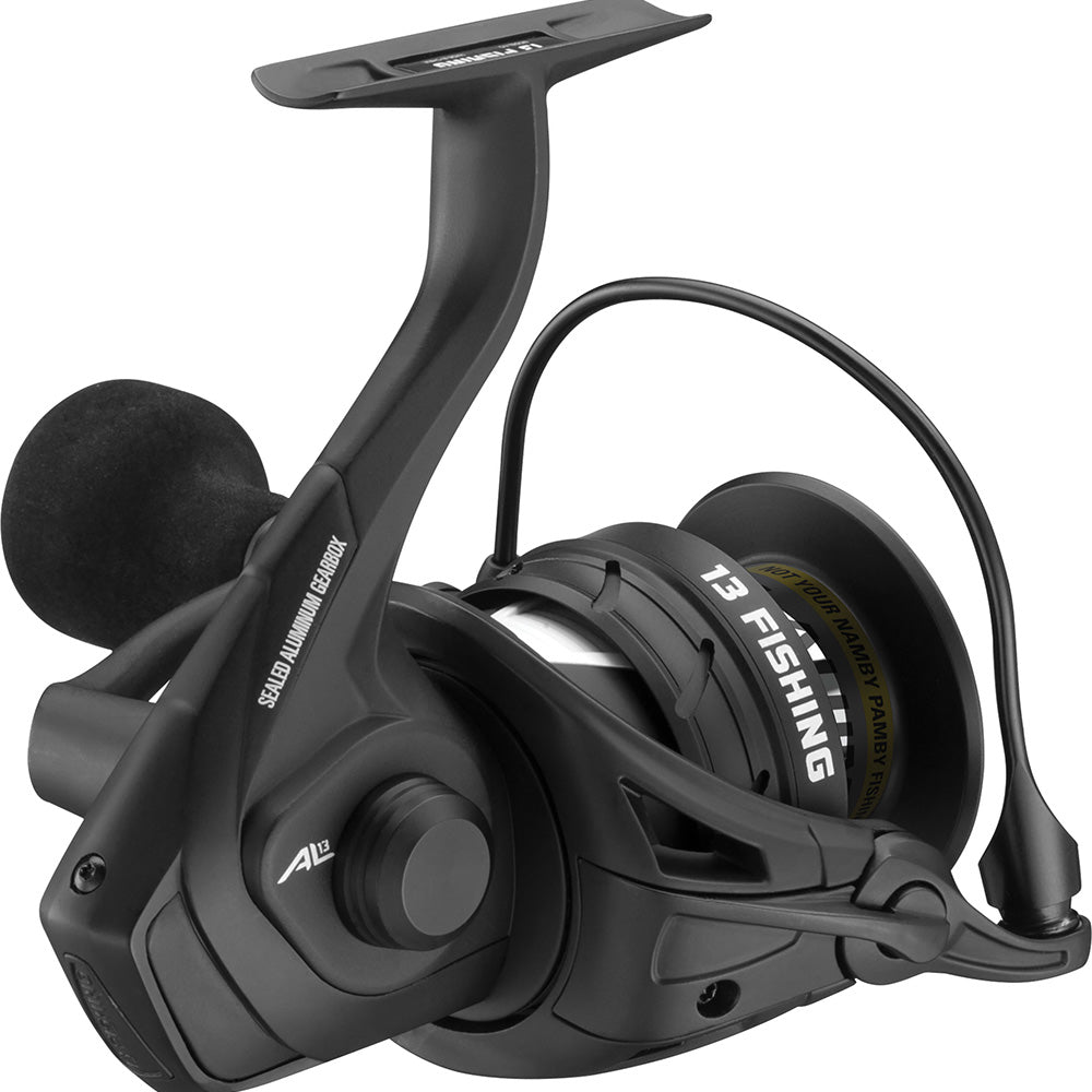 13 Fishing AL13 Spinning Reel - 5.2:1 - 4.0 [AL13-5.2-4.0]-Reel-13 Fishing-Tackle World
