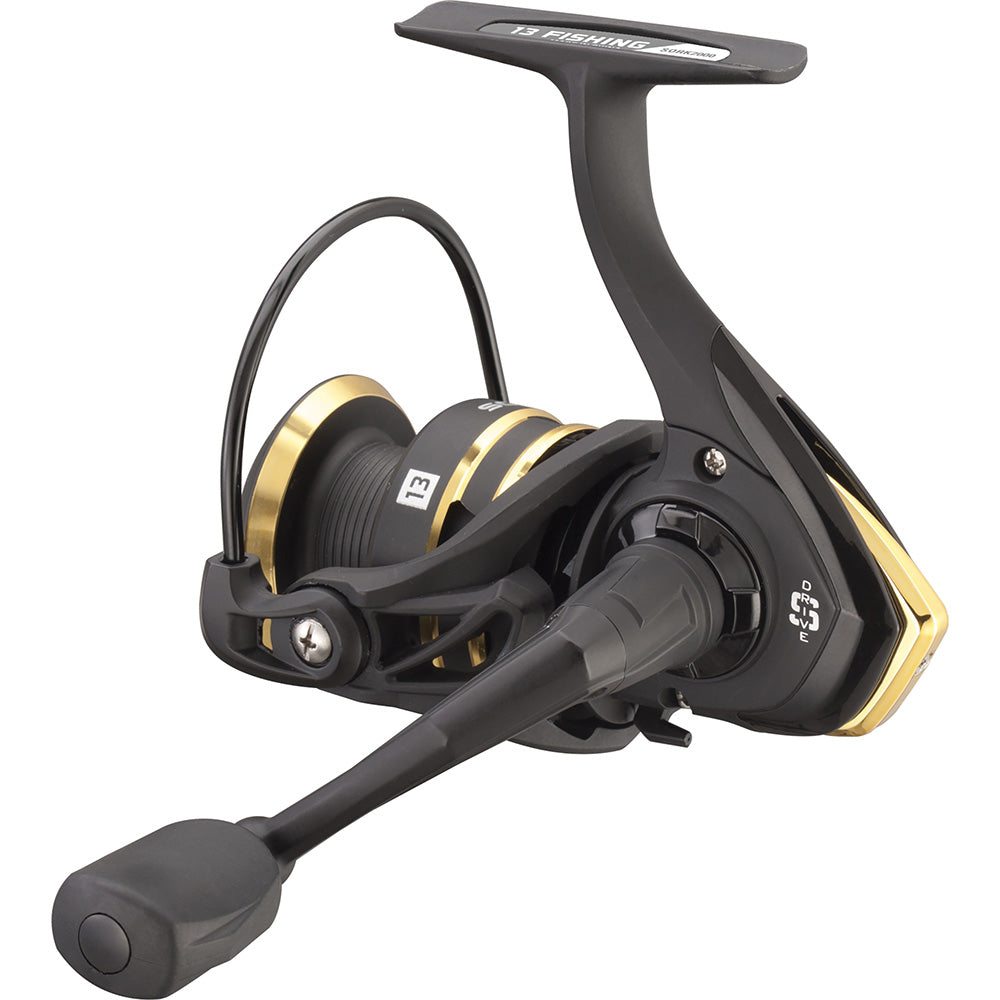 13 Fishing Source R Spinning Reel - 5.2:1 - 4.0 [SORR-5.2-4.0-CP]-Reel-13 Fishing-Tackle World