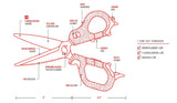 Bubba Medium Shears-Tools-Bubba-Tackle World