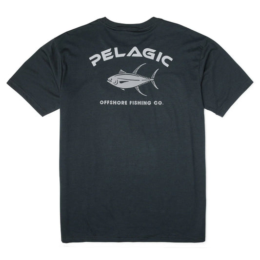 Pelagic Ahi T-shirts-Apparel-Pelagic-Heather Navy-M-Tackle World