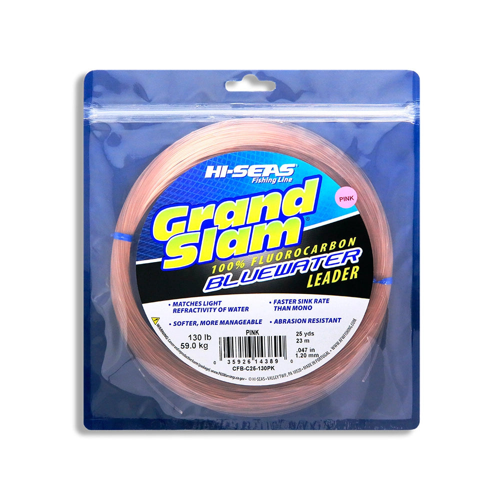 American Fishing Wire Grand Slam Bluewater Leaders-Line & Leader-American Fishing Wire-25yd-130lb-Pink-Tackle World