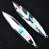 Jigging World Waterbug Mirco Jigs (No Hooks) *Final Sale*-Lures-Jigging World-Silver/Glow-75g / 2.6oz-Tackle World