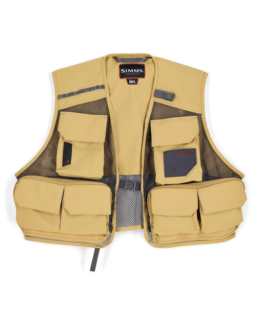 Simms Tributary Fishing Vests-Apparel-Simms-Bistre-M/L-Tackle World