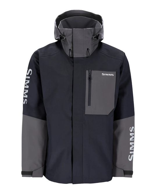 Simms Challenger Fishing Jacket-Apparel-Simms-Jet Black-M-Tackle World