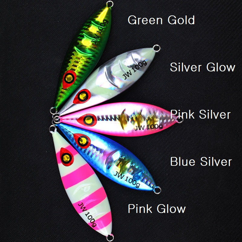 Assorted Slow Pitch Jigs Bundle (No Hooks) 3 for $10 *Final Sale*-Lures-Tackle World-Tackle World