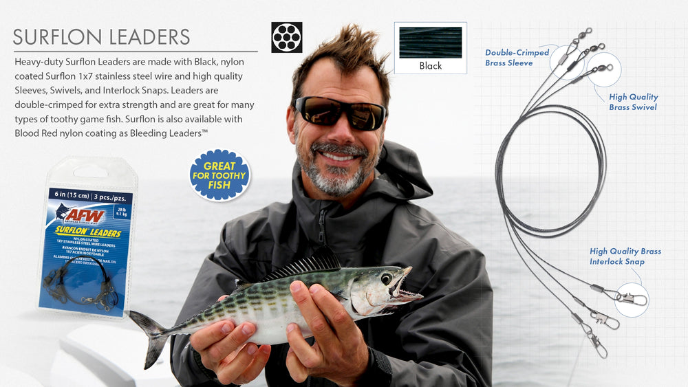 American Fishing Wire Surflon Leaders-Line & Leader-American Fishing Wire-Tackle World