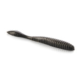 Berkley Lab Series Flat Worm Soft Plastics-Lures-Berkley-Length 3.6" - Pack Size 10pk-Obsidian Black-Tackle World