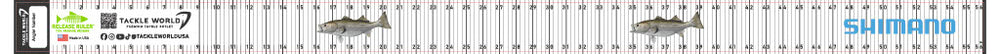 Tackle World X Shimano Talavera Striper Showdown Tournament 56" Ruler-Accessories-Tackle World-Tackle World