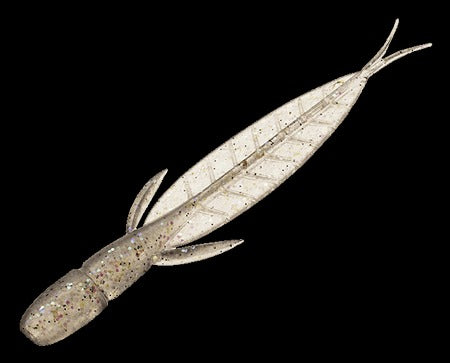 Evergreen C-4 Leech Soft Plastic Lures-Lures-Daiwa-Crystal Shad-3.1" - 8pk-Tackle World