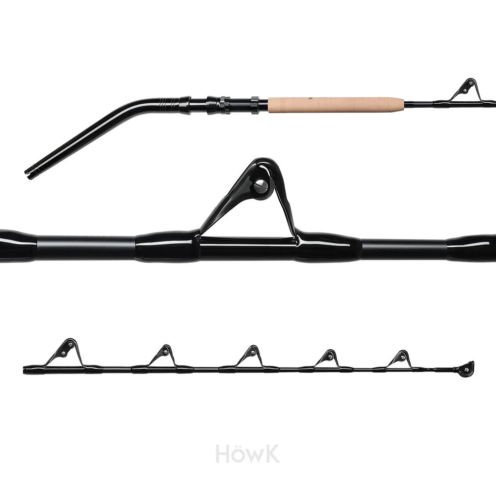 Howk Titan Red All Black Litmited Edition Conventional Rods-Rods-Howk-HK-TRAB-SE-78618-Tackle World