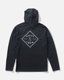 Salty Crew Tippet Pocket UV Hoodie-Apparel-Salty Crew-Black Heather-S-Tackle World