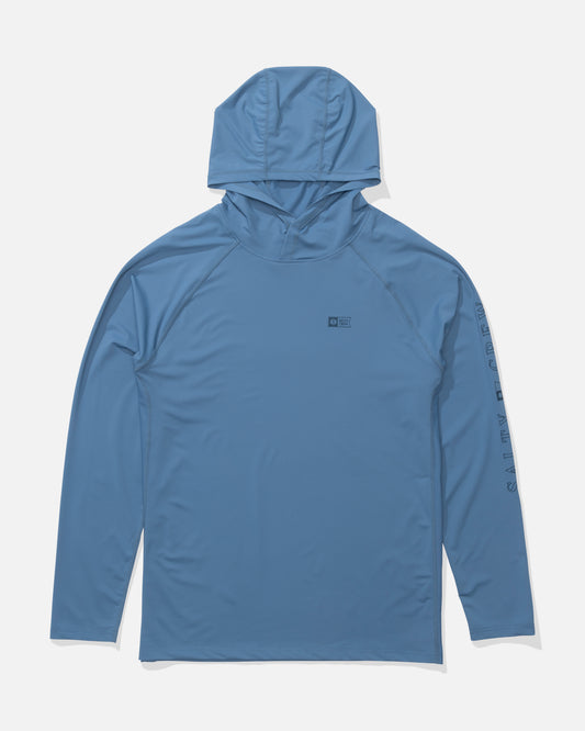 Salty Crew Apex Perforated Sunshirts-Apparel-Salty Crew-Captains Blue-M-Tackle World