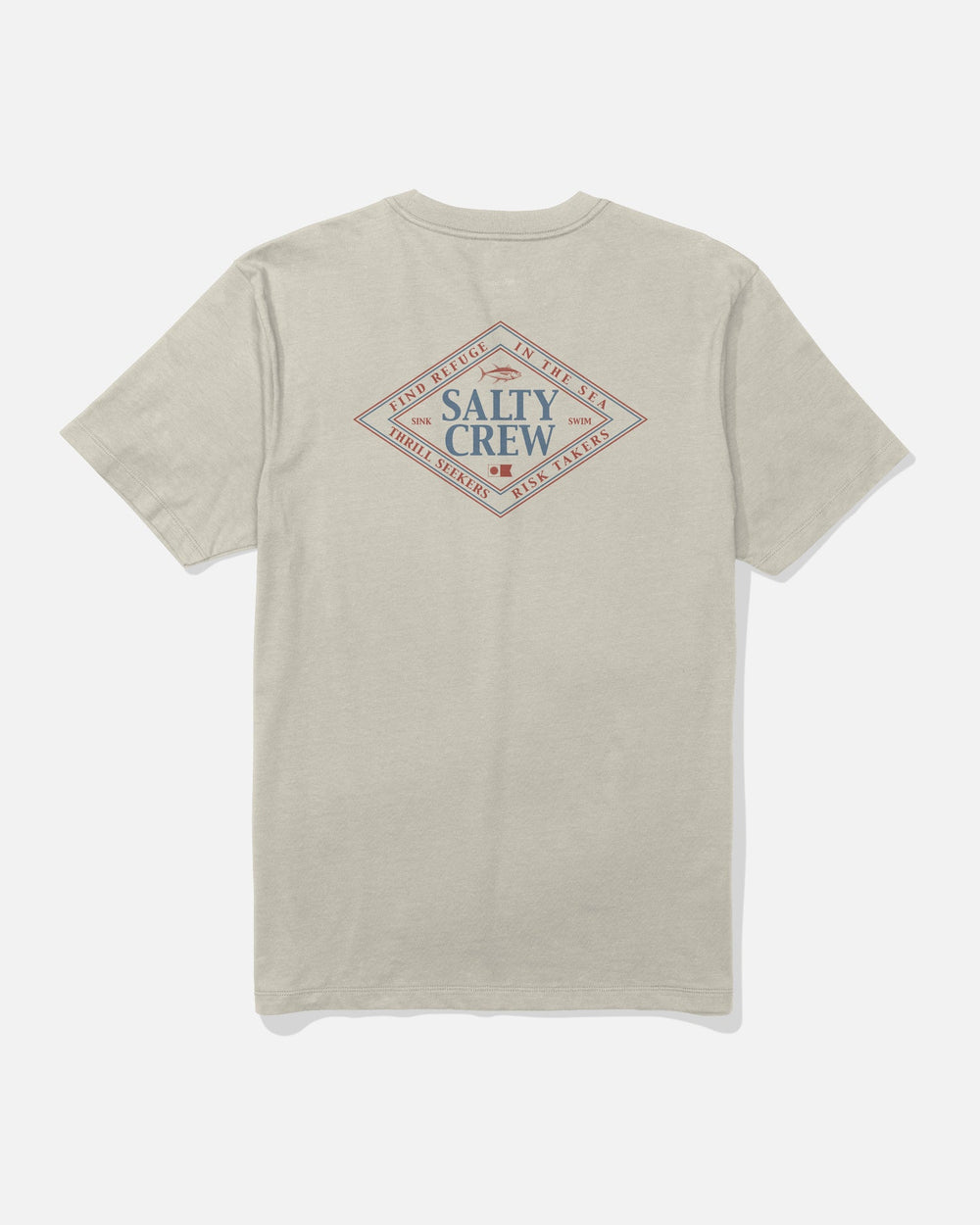 Salty Crew Iconic Crew Tees-Apparel-Salty Crew-Bone-M-Tackle World