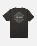 Salty Crew Split Fill Crew Tees-Apparel-Salty Crew-Black-M-Tackle World