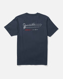 Salty Crew Whaler Schematic Crew Tees-Apparel-Salty Crew-Navy-M-Tackle World