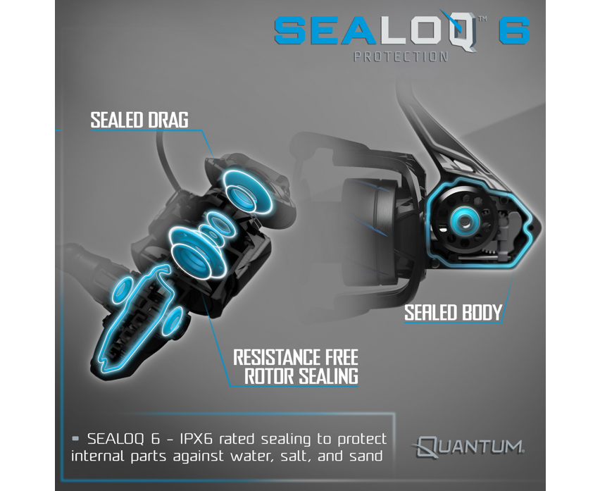 Quantum Merit Free Liner Spinning Reels-Reel-Quantum-Tackle World