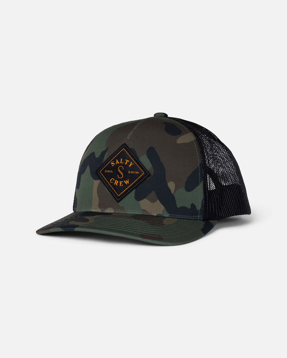 Salty Crew Sealine Retro Trucker Hats-Apparel-Salty Crew-Camo/Black-O/S-Tackle World