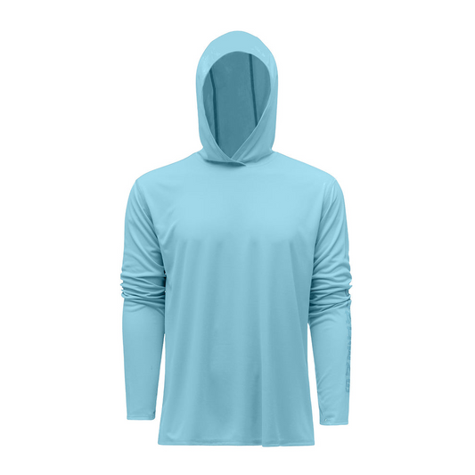 Grundens Tough Sun UV Hoodie-Apparel-Grundens-Aquamarine-M-Tackle World