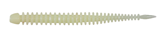 Daiwa Beam Worm VC Custom Mid Softbaits-Lures-Daiwa-Glow White-3" 10pk-Tackle World