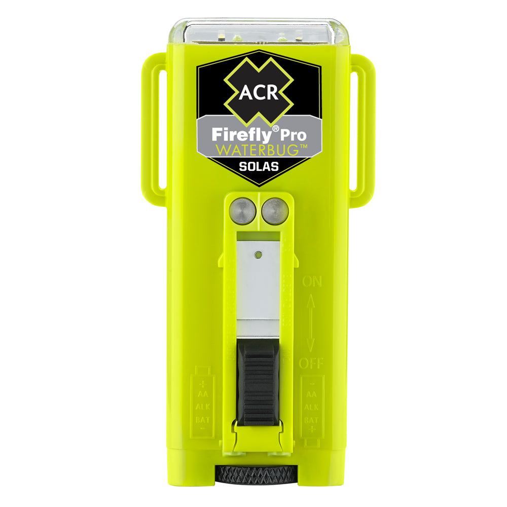 ACR Firefly PRO WATERBUG SOLAS [3971.3]-Safety Lights-ACR Electronics-Tackle World