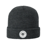 Grundens Kracken Waffle Beanie-Apparel-Grundens-Heather Charcoal-Tackle World