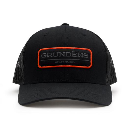 Grundens We Are Fishing Trucker Hat-Apparel-Grundens-Black-Tackle World