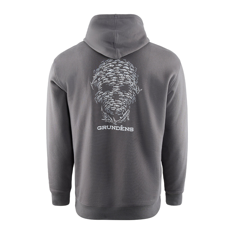 Sweat à Capuche TAK Waterman Pêche - Gris, Zip, Taille L - Séchage Rapide