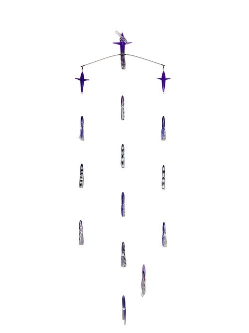 Sterling Tackle 22" Dial Tracker Bar - 6" Bulb Squids-Lures-Sterling Tackle-Purple/Black-Tackle World