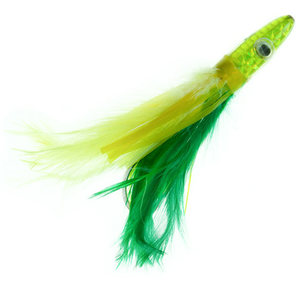 Boone Tuna Treat Rigged Lures-Lures-Boone-Green/Yellow-Tackle World