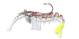 Egret Baits-Vudu Jumbo Vudu Shrimp Softbaits-Lures-Egret Baits-Vudu-Length: 4" - Weight: 1/4oz 2pk-Cajn Pep/Chartreuse-Tackle World