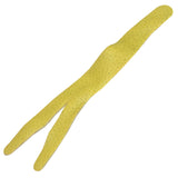 Uncle Josh Striper Pork Rind Sea Strips-Lures-Uncle Josh-Forked - 7"-Yellow-Tackle World