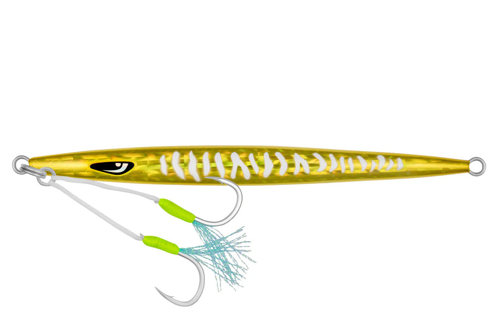 Nomad The Streaker Jigs-Lures-Nomad-Weight: 2oz-Gold Glow-Tackle World