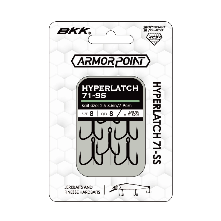 BKK Armorpoint-Hyperlatch Treble Hooks-Terminal Tackle-BKK-Tackle World