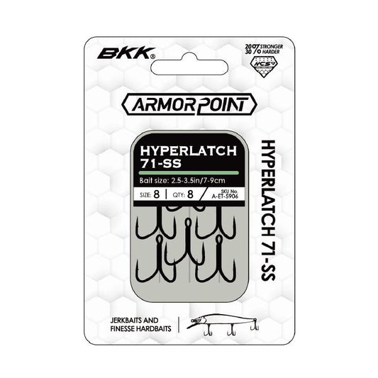 BKK Armorpoint-Hyperlatch Treble Hooks-Terminal Tackle-BKK-Tackle World