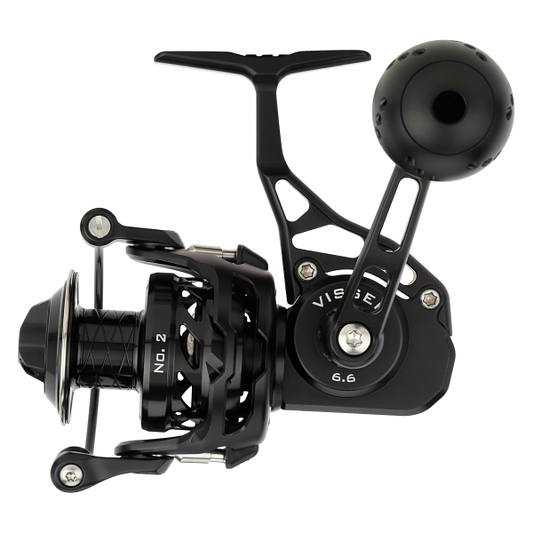 Visser Gen. 3 Spinning Reels-Reel-Visser-NO 2B (Black)-Tackle World