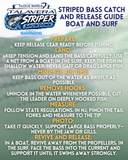 Tackle World X Shimano Talavera Striper Showdown Tournament 56" Ruler