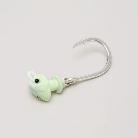 UVT Fishing The Chief Jig Heads-Lures-UVT Fishing-1.5oz-Bone Glow-Tackle World