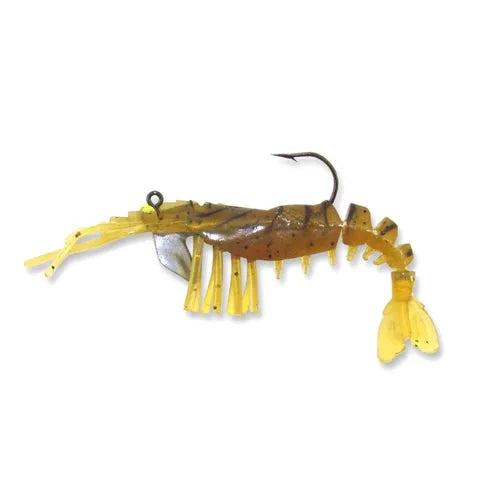 Egret Baits-Vudu Vudu Shrimp Softbaits-Lures-Egret Baits-Vudu-Length: 3.25" - Weight: 1/4oz 2pk-Rootbeer-Tackle World