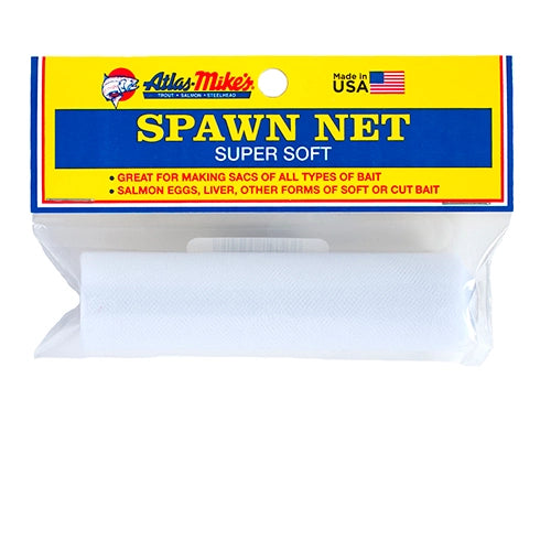 Atlas Mike's 4"x16′ Roll Spawn Nets-Lures-Atlas Mike's-White-4"x16′ - 1pk-Tackle World