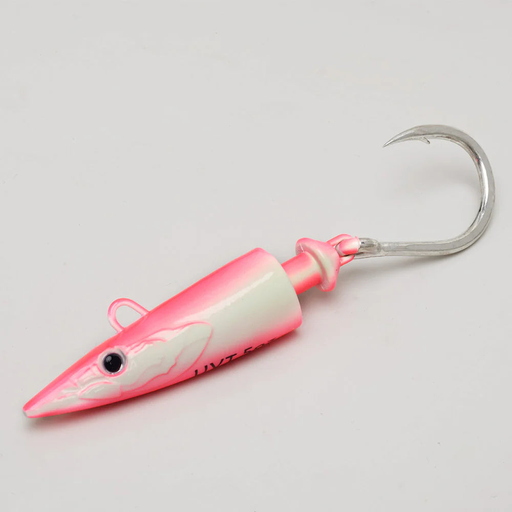 UVT Fishing The Chief Jig Heads-Lures-UVT Fishing-1.5oz-Shorecatch Pink Glow-Tackle World