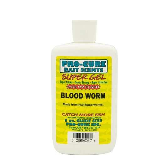 Pro-Cure Super Gel Fish Attractants (8oz)-Accessories-Pro-Cure-Blood Worm-Tackle World