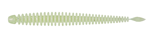 Daiwa Beam Worm VC Custom STG Softbaits-Lures-Daiwa-Glow White-2.8" 10pk-Tackle World