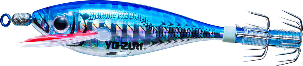 Yo-Zuri 2026 A1874 Ultra Laser M2 SSSS Squid Jigs-Lures-Yo-Zuri-Length: 2-3/4" - Weight: 1/8oz-Blue-Tackle World