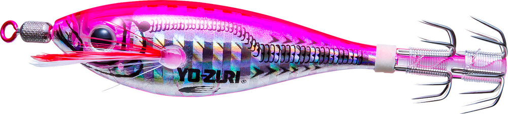 Yo-Zuri 2026 A1874 Ultra Laser M2 SSSS Squid Jigs-Lures-Yo-Zuri-Length: 2-3/4" - Weight: 1/8oz-Pink-Tackle World