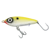 Alan's Custom Lures Combat Glide Baits-Lures-Alan's Custom Lures-Yellow Over White-Tackle World