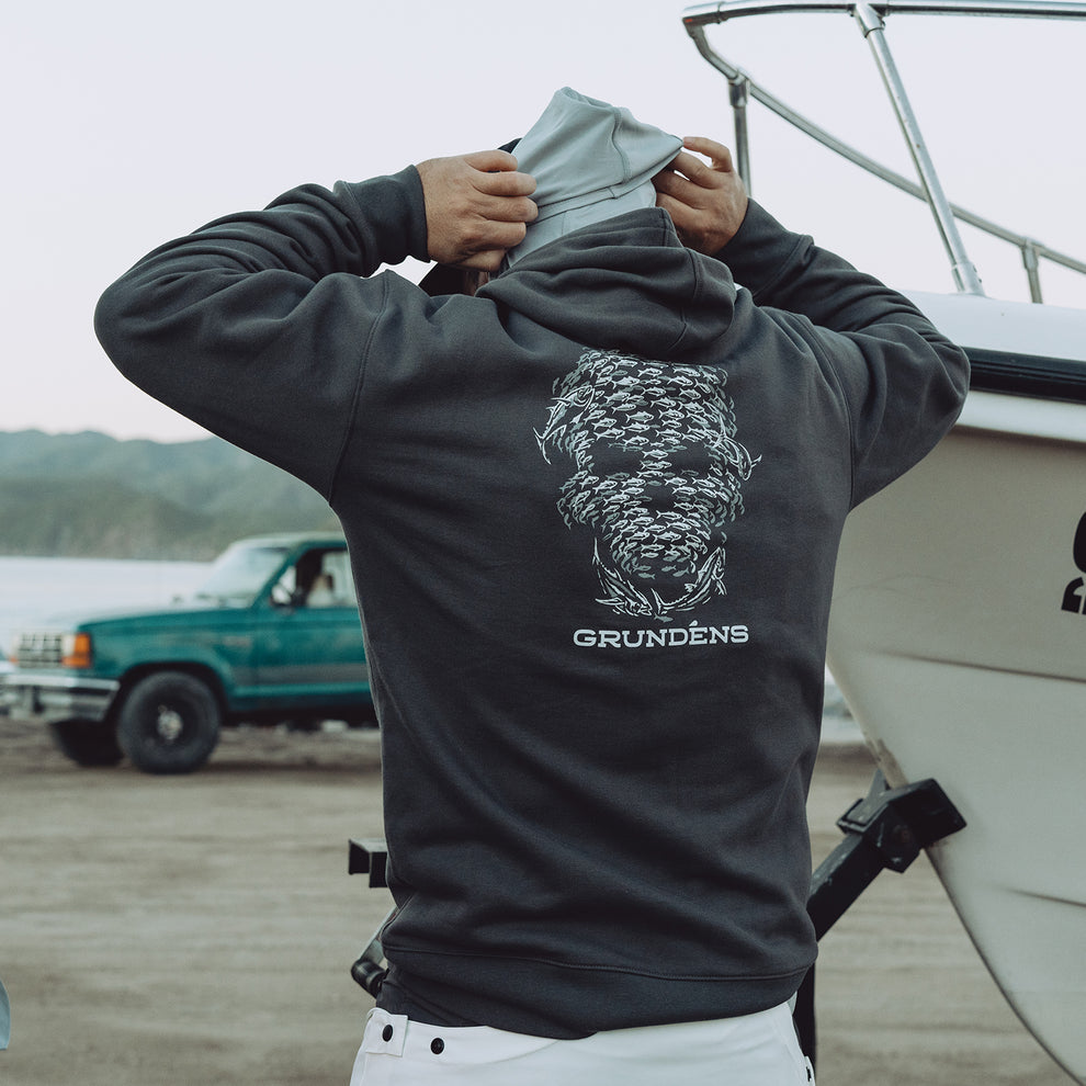 Grundens Bait Ball Hoodie Sweatshirt-Apparel-Grundens-Tackle World