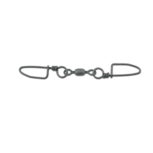 American Fishing Wire Brass Dual Coastlock Snap Swivels-Terminal Tackle-American Fishing Wire-100 lb-4pcs-Tackle World