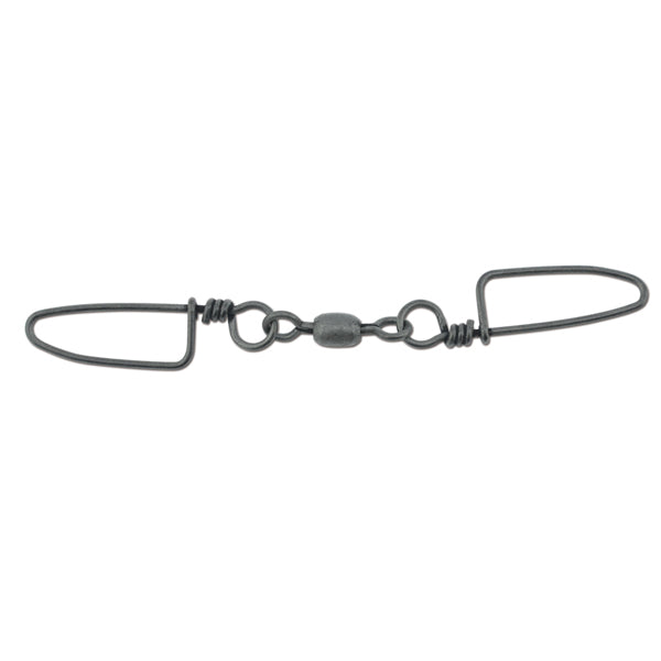American Fishing Wire Brass Dual Coastlock Snap Swivels-Terminal Tackle-American Fishing Wire-180 lb-3pcs-Tackle World