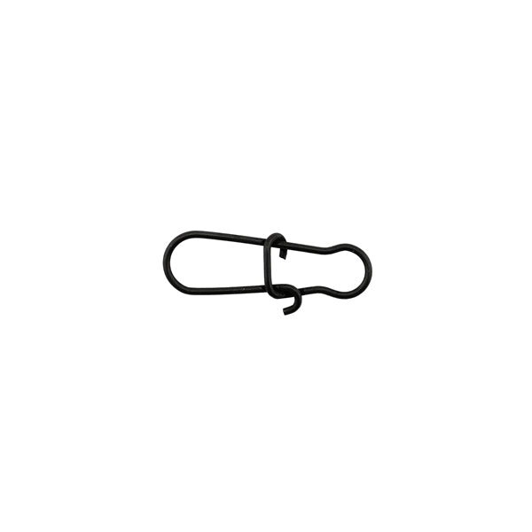 American Fishing Wire Brass Duo Lock Snaps-Terminal Tackle-American Fishing Wire-50 lb-25pcs-Black-Tackle World